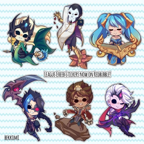 bekkodraws:I finally finished all of these cheebs and they are all now available as stickers on my r