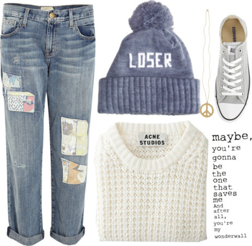 Loser hippie by sweetnovember19 featuring pullover sweaters ❤ liked on Polyvore