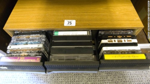 vinylhunt:  Today is Cassette Store Day   CNN - The cassette tape is back! Or at least this is what the organizers of Cassette Store Day — that’s right, it’s today — would have us believe. Cassettes? Really? Let’s play along, if only for nostalgia’s