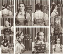 retrogasm:  Dorothy hair style tests…