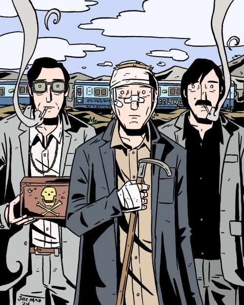 The Darjeeling Limited Illustration