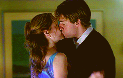 fancynewbeesly:  top 5 jim/pam kisses1. casino night 