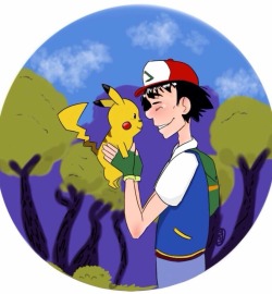 Sudowoodowo:  I Realized The Other Day That I’ve Only Drawn Ash, When I Was Nine.