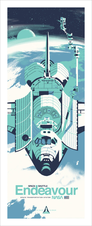 pixalry:Space Shuttle Art Prints - Created by Kevin DartLimited edition prints available for sale at