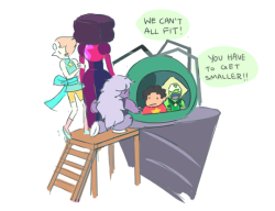 snowysaur:   how’d you think you were gonna get everyone in here anyway   Pearl: what?