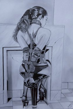 Discobondage:  Vendetta In Verry Tight Bondage By ~Corset10 