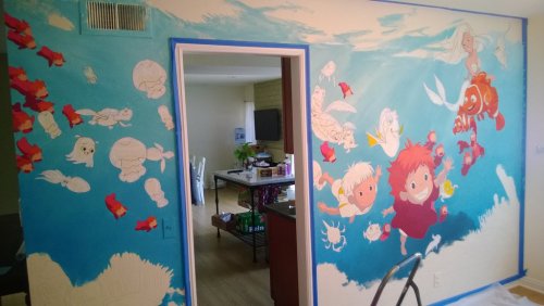 yoliotaku87:  chris-kun-deactivated20220618: …and the award for Greatest Dad of the Year goes to: kordath // Undersea Mural.  WHOA! 