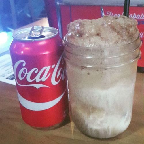 Ahhh nostalgia. Coke floats and good friends