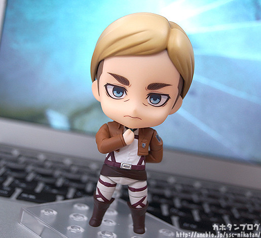 New images of Good Smile Company’s upcoming Erwin Nendoroid - finally colored!!ETA: