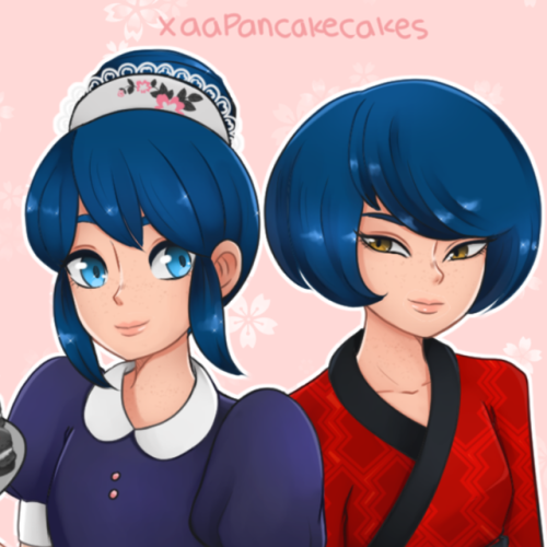 x-aa: They’re both beautiful Watch the sketch vs. finished mini video here