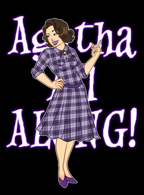 Why haven’t I posted art in over a year?IT’S BEEN AGATHA ALL ALONG!