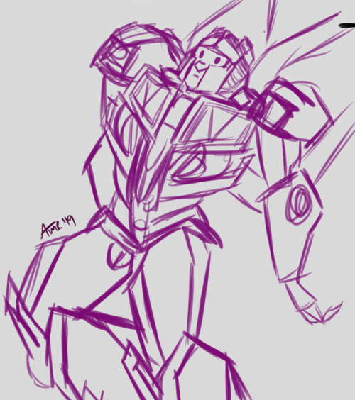 doodletastica: Idk its Skywarp ((Muns been pr depressed and stuck in art block, be back soon tho. He