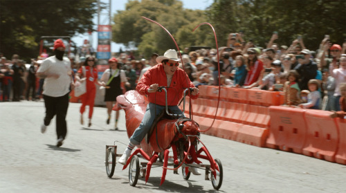Duct Tape And Dreams: The Wild History Of SFMOMAs Famous Soapbox Derby