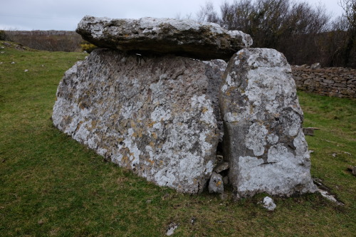 Llety’r Filiast Burial Chamber, Great Orme, Llandudno, North Wales, 11.2.17. This burial mound