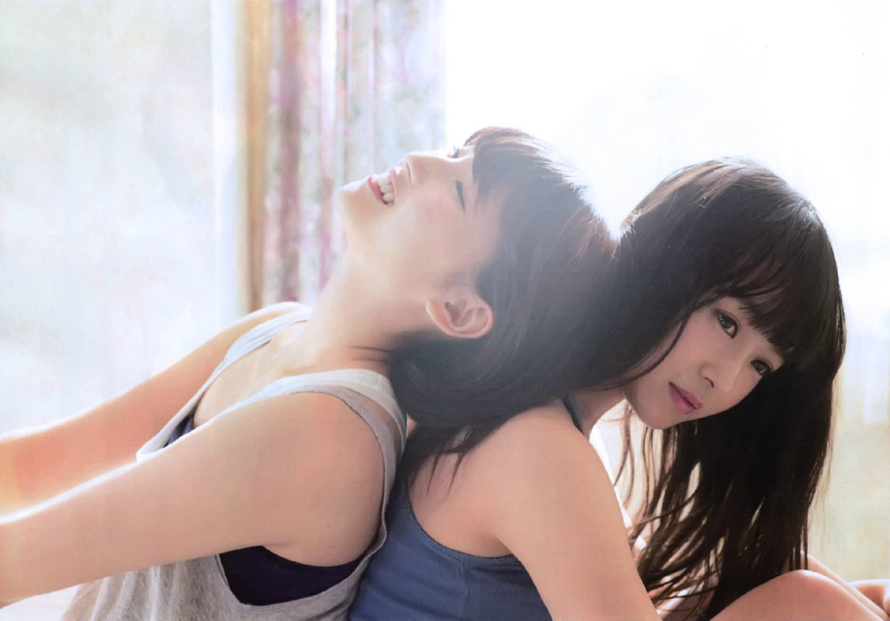 46pic:  Marika Ito × Sayuri Inoue - ENTAME   