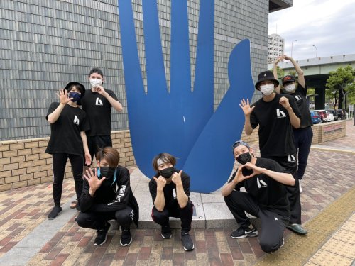 Hyper Projection Engeki Haikyuu - The View from the Top 2Backstage - Fukuoka TourKamomedai outside t