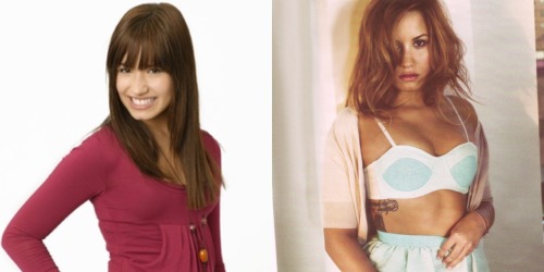 imaginacion-compulsiva:  scattered-in-pieces:  Disney stars then and now.  have mercy
