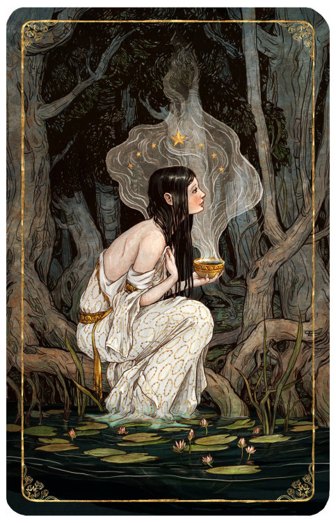 serapart: Tarot, The Star by bluefooted
