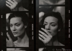 Maryjopeace:  Anne Deniau | Shalom Harlow | Alexander Mcqueen | Backstage | Performance