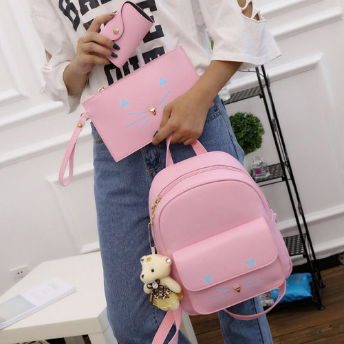 romanticandsadone: Girl’s Hot Pink Backpack OO1   ❤❤   OO2   ❤❤   OO3 OO4 