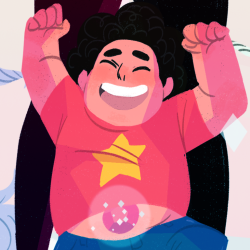 shaburdies:  if you’re evil and you’re on the rise, you can count on the four of us bringin’ you down… believe in steven! and the crystal gems. this print will be available at anime north! :D stay tuned for new prints! 