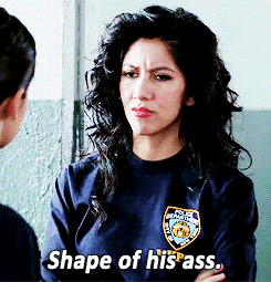 brooklynninenined:  I’m sorry, what do you look for in a guy? 