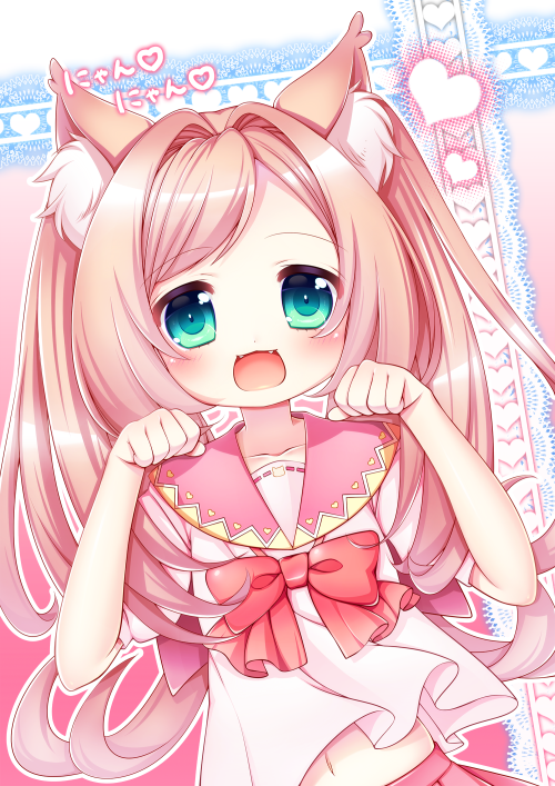 takeyourmimis:  にゃんにゃん♪ | 亜沙都@お仕事募集中 [pixiv]  >>Permission was granted by the artist to upload their works<<  