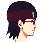 shieru-u:  Uchiha Sarada.  Sasuke and Sakura’s sole daughter.  She already awakened