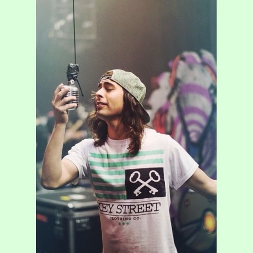 enfranchise:  um i dont even know #vicfuentes #ptv #piercetheveil #band #musician #vocals #music