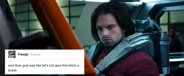 jasontoddsmommyissues:Bucky Barnes as Text Posts 5/?