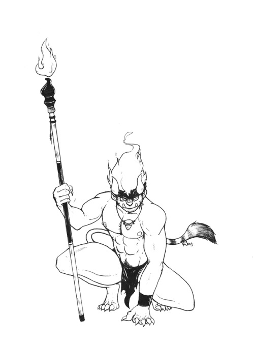 Color Practice-lantern Demon.;'3 
