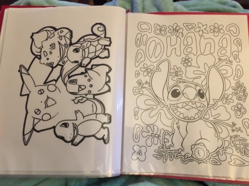 kittyssfwlittlespace:Made my own coloring book and I think Daddy got a little jealous of how cool it
