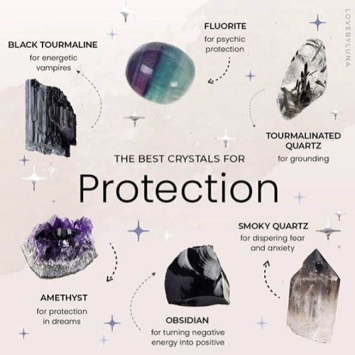 I use a lot of Black Tourmaline, Amethyst, and Fluorite in the shop. I’m thinking of bringing 