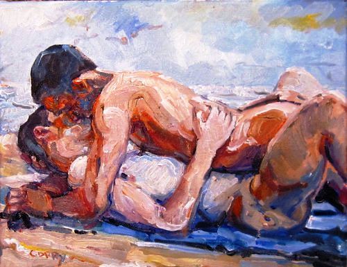 gay-art-and-more:  steven-clayton-corry-artwork:  Steven Clayton Corry, B.1949    A man reclining can be so many things: an invitation, a flirtatious pose, a resigned or defeated attitude, a desire for rest or a need to relieve some pressure … and many