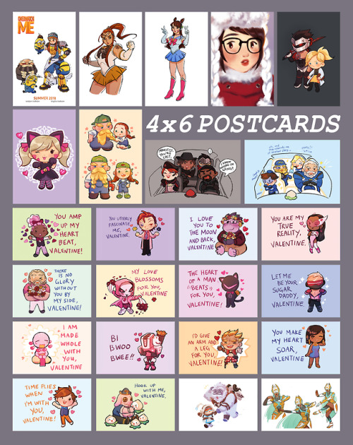 my #AX2018 artist alley catalog! (surprise! it&rsquo;s mostly overwatch) I&rsquo;m tabling with @_it