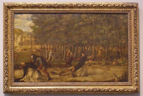 The astonishing transformation of Bellini’s Assassination of Saint Peter Martyr.