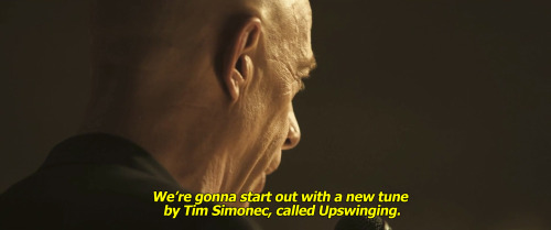 starkholmsyndrome: Whiplash (2014), screenplay by Damien Chazelle.