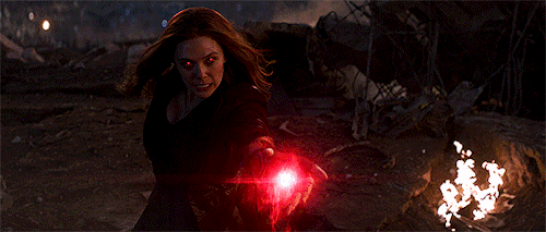 theavengers:“Uh, [Wanda] could have taken out Thanos on her own if he hadn’t initiated a blitz. I me