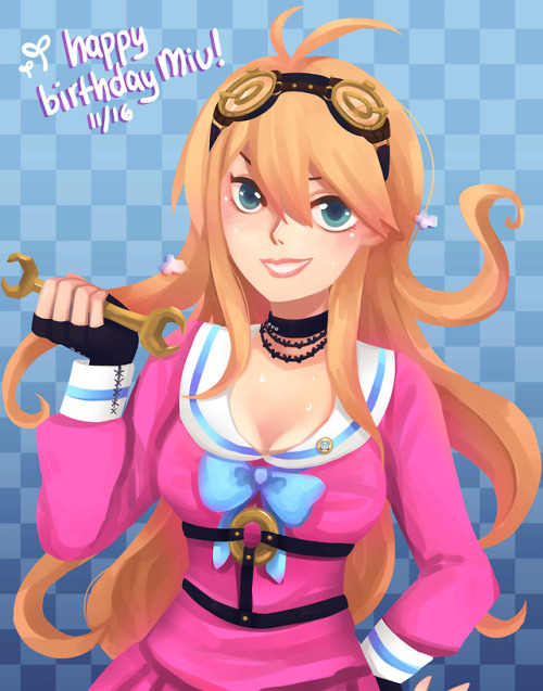 to my beautiful blonde girl~ Happy Birthday Miu!