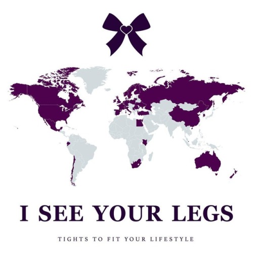 33 countries across 6 continents • Thank you SO SO MUCH ❤️ • #ISEEYOURLEGS #LEGSQUAD • We love you m