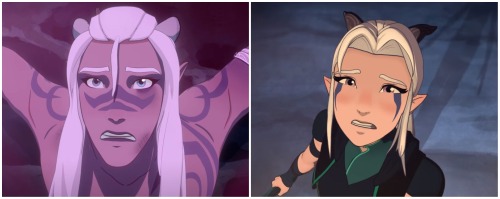 Part 2 of this post. More parallels between Runaan and Rayla. Did I mention I cant’ wait for t