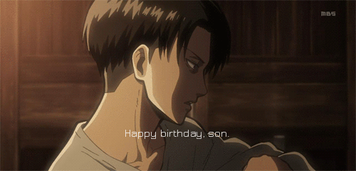 shortie-levi:  So I heard that it was my little pervert’s birthday today and what better way to celebrate than having your kick-ass parents wishing you a happy birthday?I hope you have a great birthday you perverted big brother   (ﾉ◕ヮ◕)ﾉ*:･ﾟ✧