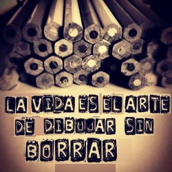 naiinaii1:  #vida #arte de #dibujar sin #borrar