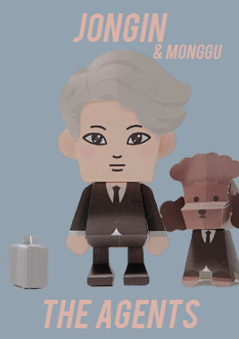 tinyxiumins:  「 EXO PAPER TOY COLLECTION 」