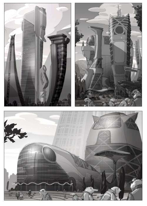 armandserrano:  Finally, ZOOTOPIA opens today! Here are some of the earliest artworks I did on the film c.2013. More to come and enjoy the movie!