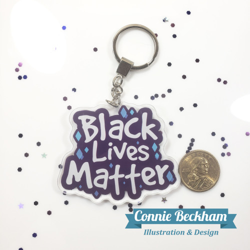 Black lives matter and black girl magic charms are available in my etsy shop! These are 3inches and 