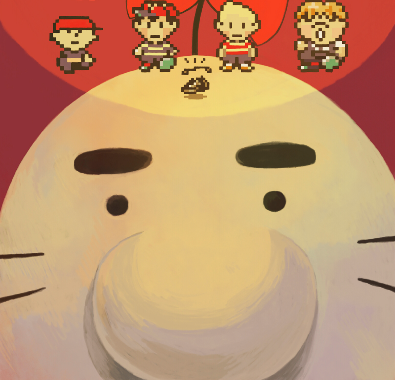 ninten-:  Welcome to MOTHER World! | 前掛 