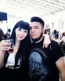 With My #Girlfriend Silvia @Curekokain In #Beerfest #Mexico #Df #Love #Couple #Mygirl