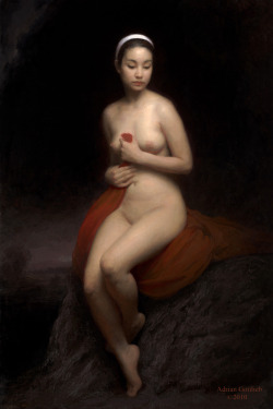 artbeautypaintings:The vantage point - Adrian Gottlieb 