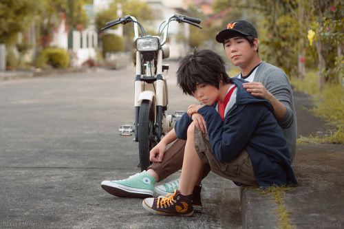 behindinfinity:  I try to picture me without you but I can't Click on the photos for captions! Big Hero 6Hiro and Tadashi cosplay by Jin (me) and Miguel | photos by Reskiy More of our BH6 photos: [✖] 